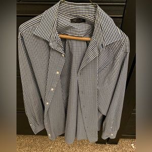 Structure Men Dress Shirt Large 16 34/35